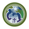 Insigne world scout environnement vert