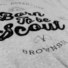 Sweat zippé enfant « Born to be Scout  » gris