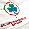 T-shirt blanc logo EEDF - col rond