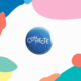 Badge Connecte ! (Jamboree Scouts-Guides 2019)