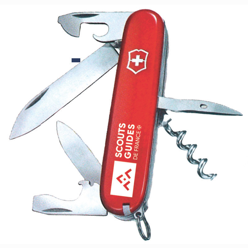 VICTORINOX - Couteau de camping - Rouge