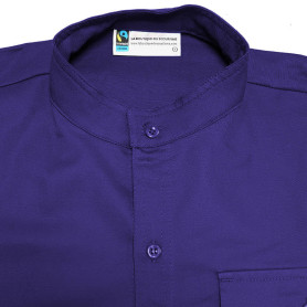 Chemise violette nouveau logo - Responsables, coupe femme