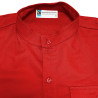 Chemise rouge nouveau logo - Chef.taine Pionniers/ Caravelles