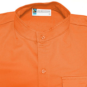 Chemise orange nouveau logo - Chef.taine Louveteaux/ Jeannettes