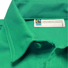 Chemise vert clair nouveau logo - Farfadets