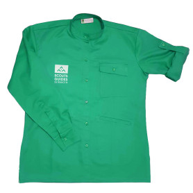 Chemise vert clair nouveau logo - responsables farfadets