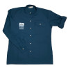 Chemise bleu canard nouveau logo - Vent du Large