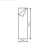 Drap de sac rectangulaire