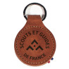 Porte-clés en cuir SGDF (nouveau modèle)