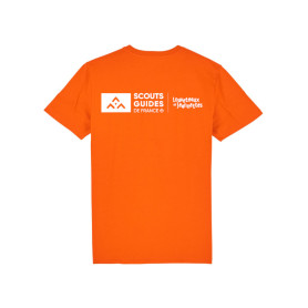 T-shirt enfant Louveteaux Jeannettes (nouveau modèle) - orange