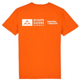 T-shirt Louveteaux Jeannettes (nouveau modèle) - orange