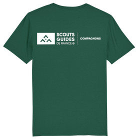 T-shirt Compagnons (nouveau modèle) - vert sapin