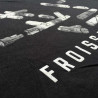 T-Shirt "Froissartage" - noir