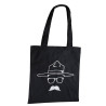Tote bag " BP is a Hipster" noir