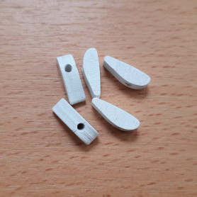 Lot de 5 pierres blanches pour Cairn 