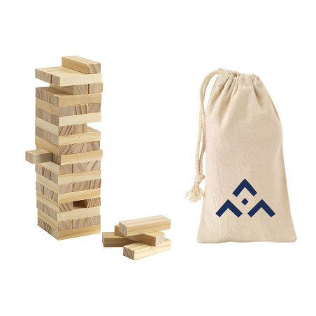 Jeu de Tour en bois avec symbole SGDF