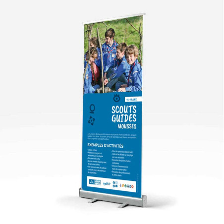 Kakémono pour les Scouts / Guides Kakémono pour les Scouts / Guides