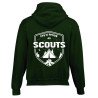 Sweat-shirt « Life is better as scouts » vert foncé