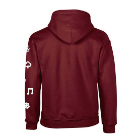 Sweat-shirt « Pictos SGDF » bordeaux 