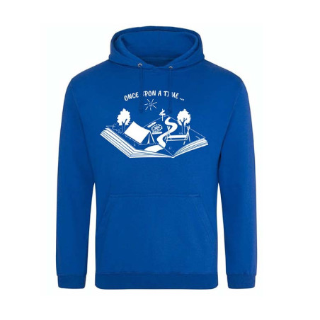 Sweat-shirt « ONCE UPON A TIME » Bleu royal - enfant