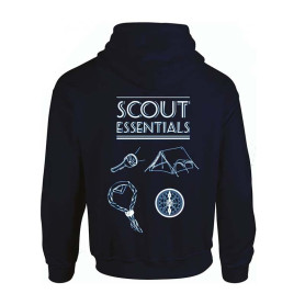 Sweat à capuche "Scout essentials" - bleu marine