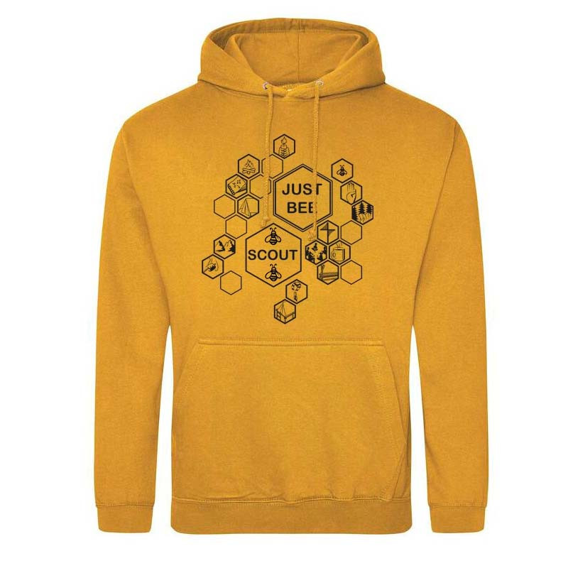 Sweat-shirt « JUST BEE SCOUT » Ocre 