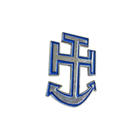 Pin's croix marine