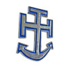 Pin's croix marine
