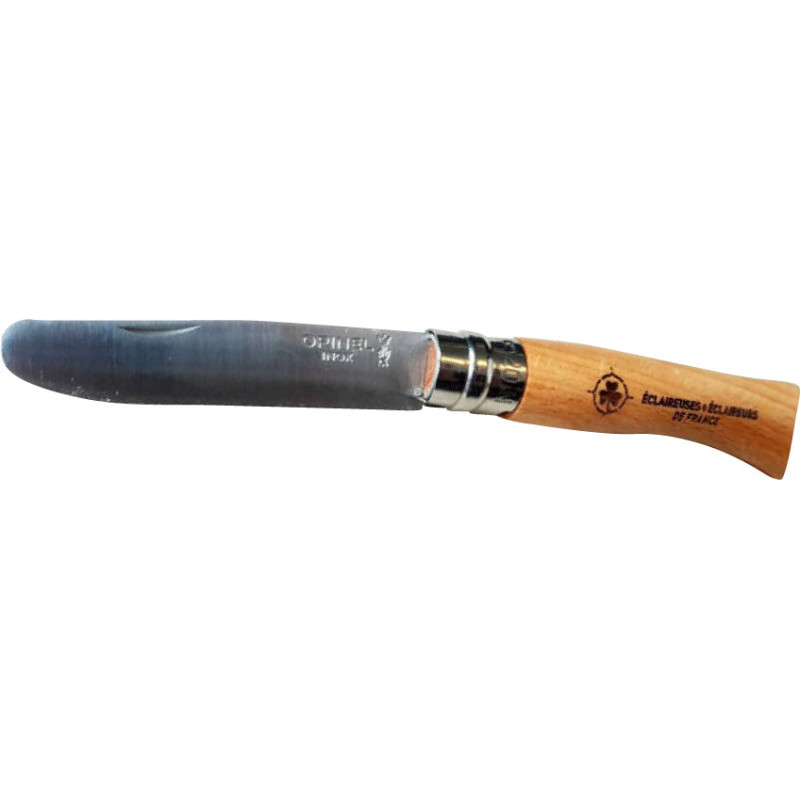 OPINEL N°12 INOX : Couteau de poche pliant - Lame en acier inoxydable de 12  cm - Marque Opinel