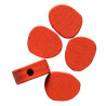 Lot de 5 pierres rouges pour Cairn 