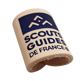 Bague de foulard en cuir Scouts et Guides de France