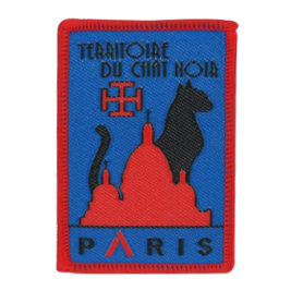 Insigne de Territoire PARIS NORD - Chat noir