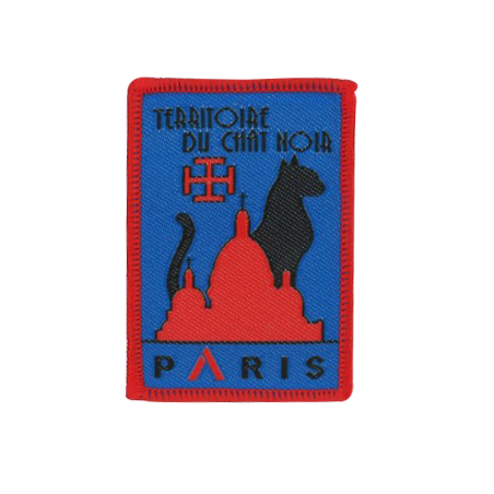 Insigne de Territoire PARIS NORD - Chat noir