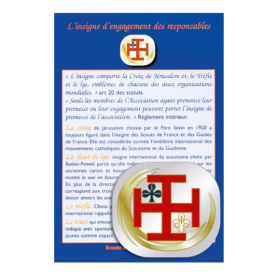 Insigne d'engagement des...