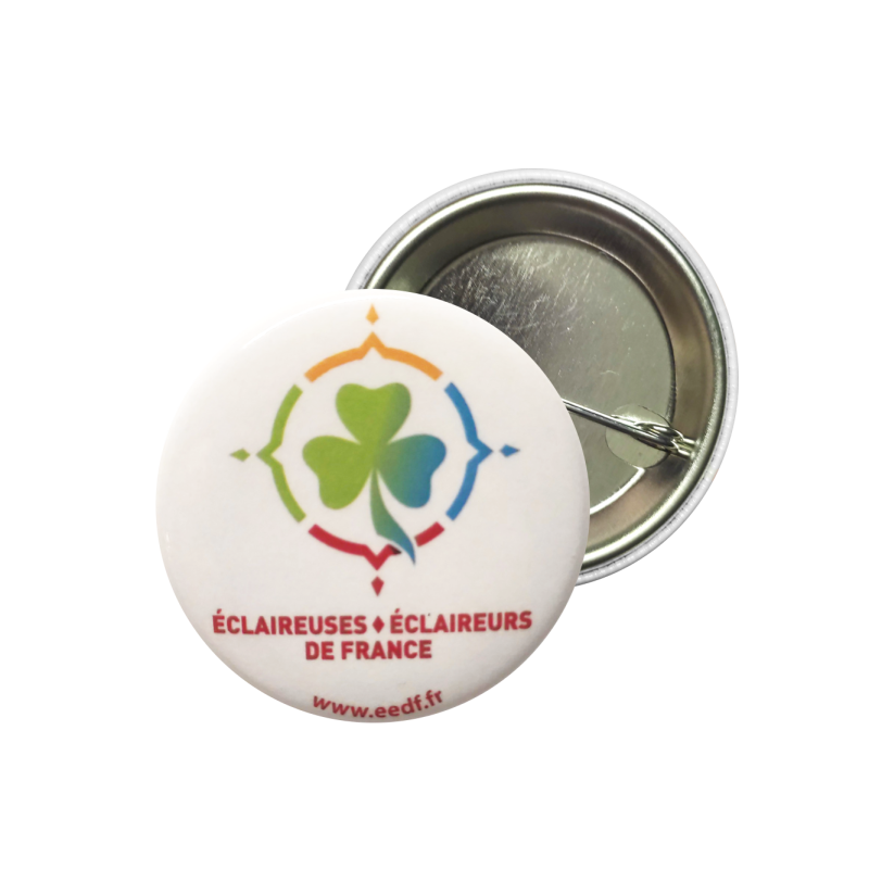 Badge rond EEDF - 38 mm