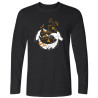Tee-shirt « Lumière de la paix » noir - enfant