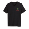 T-shirt noir homme logo EEDF - col V