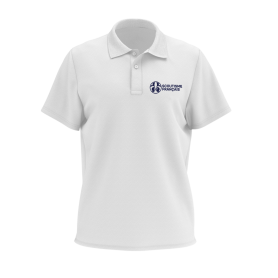 Polo homme Scoutisme Français - modèle blanc