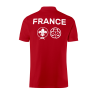 Polo femme Scoutisme Français - modèle rouge