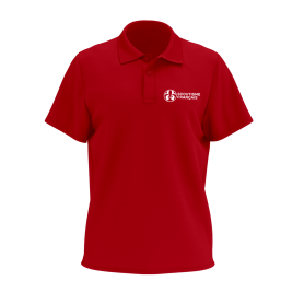 Polo homme Scoutisme Français - modèle rouge