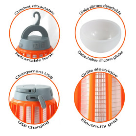 Lanterne Led anti-insectes