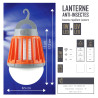 Lanterne Led anti-insectes