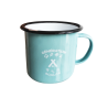 Tasse émaillée « Génération Scoute » bleu ciel