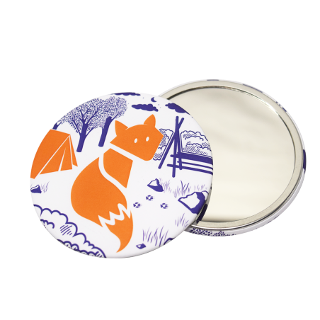 Miroir de poche « Scouty » (75 mm)