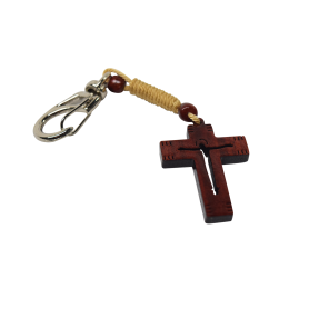 Porte-clés en corde évidé -