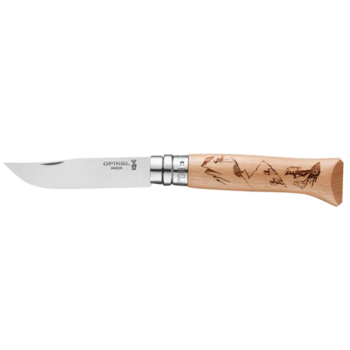 Opinel N° 8 gravé « Rando »