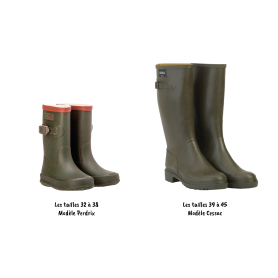 Bottes Aigle kaki