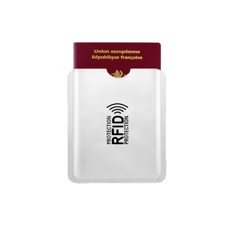 Etui passeport anti RFID liège - Accessoires publicitaires