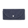 Sac shopping pliable en jean recyclé