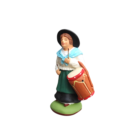 Santon "Femme au tambourin"